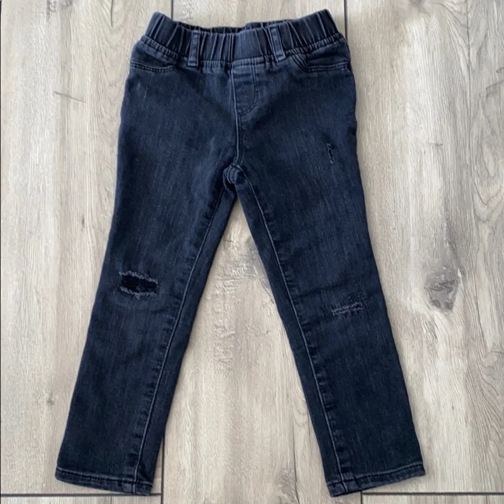 Gap Toddler Girl Black Legging Jeans Size 4T
